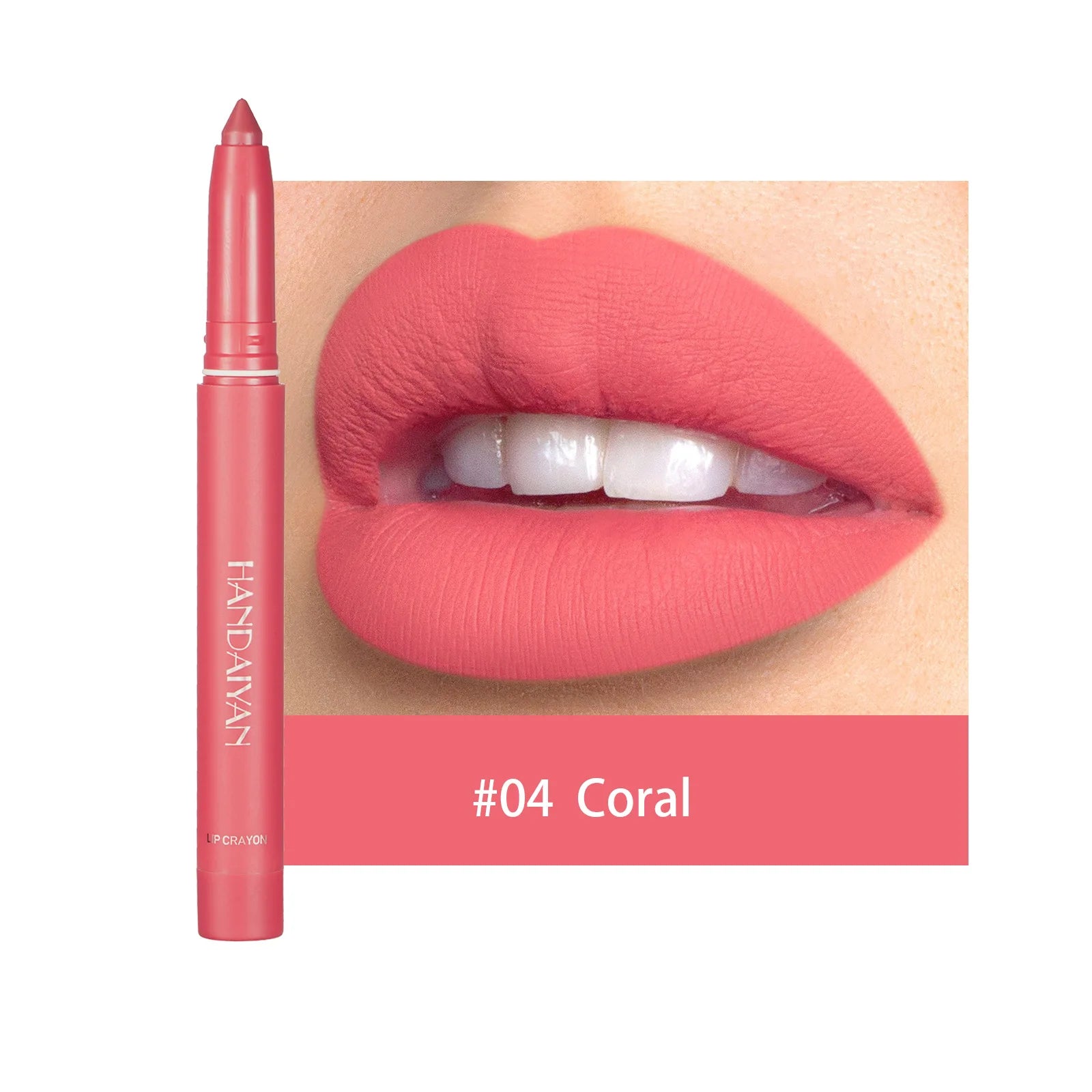 12 Color Matte Nude Pink Matte Solid Lip Gloss Waterproof Long Lasting cil Lip Liner Pen Lip Makeup