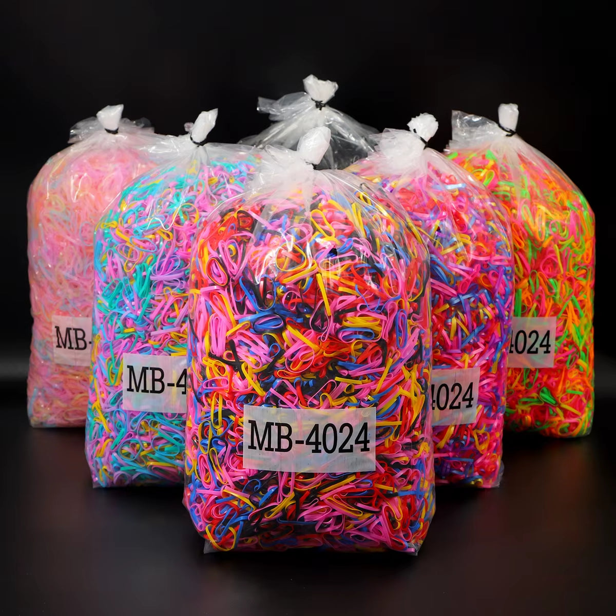 1000Pcs/Lot Disposable Gum for Hair Children TPU Rubber Bands Ponytail Holder Elastic Hair Band Girls Scrunchie Hair Accessories
